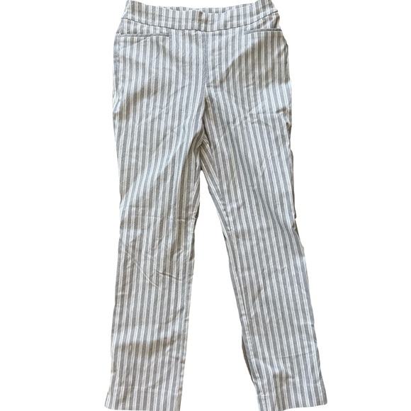 Tahari Pants - Tahari Black and White Striped Pants